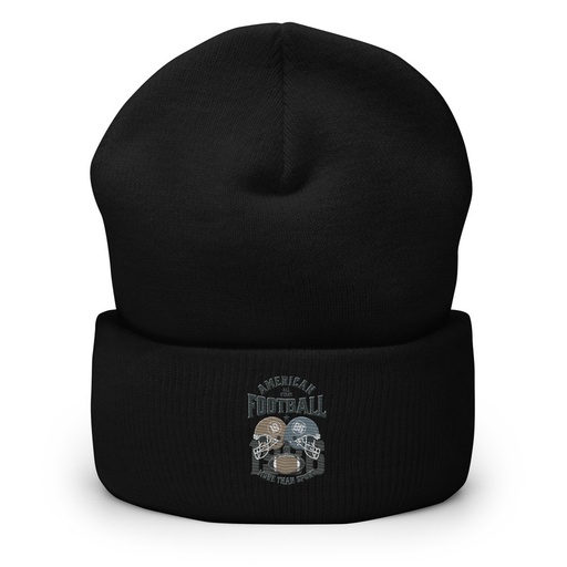 [ID: 266-G64] American All Star Football - Sports Helmet Cuffed Beanie