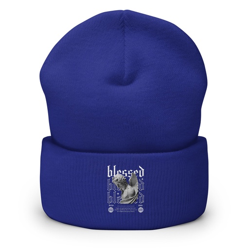 [ID: 266-G81] Angel Cuffed Beanie
