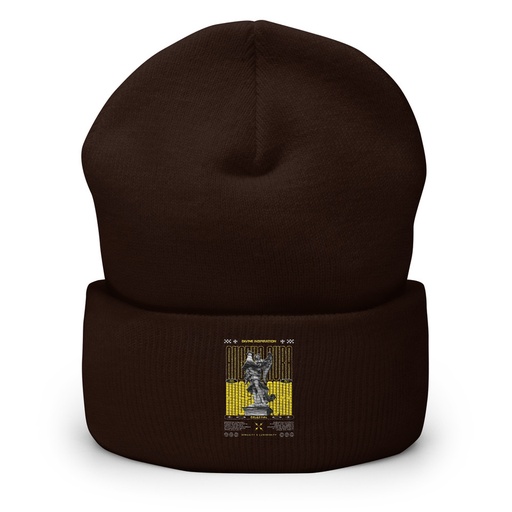 [ID: 266-G82] Angelic Aura Streetwear Cuffed Beanie