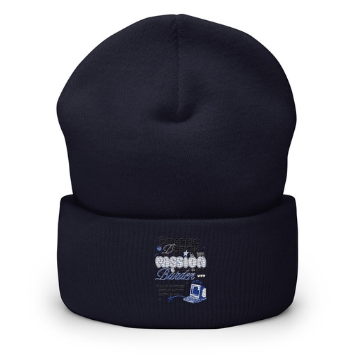 [ID: 266-G92] Anti-design  Cuffed Beanie