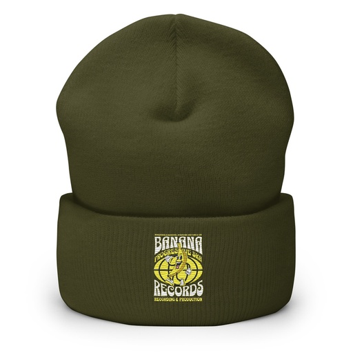 [ID: 266-G136] Banana Records - Comic Character Cuffed Beanie
