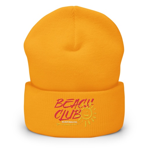 [ID: 266-G165] Beach Club Cuffed Beanie