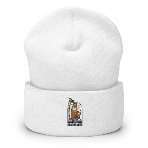 [ID: 266-G232] Blacksmith Workshop - Metalwork Cuffed Beanie