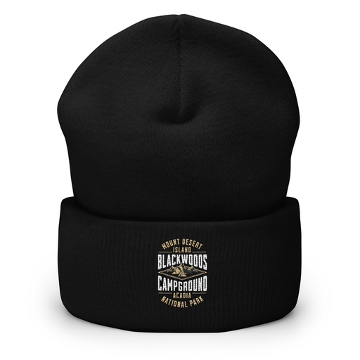[ID: 266-G233] Blackwoods Campground - Mountain Adventure Cuffed Beanie