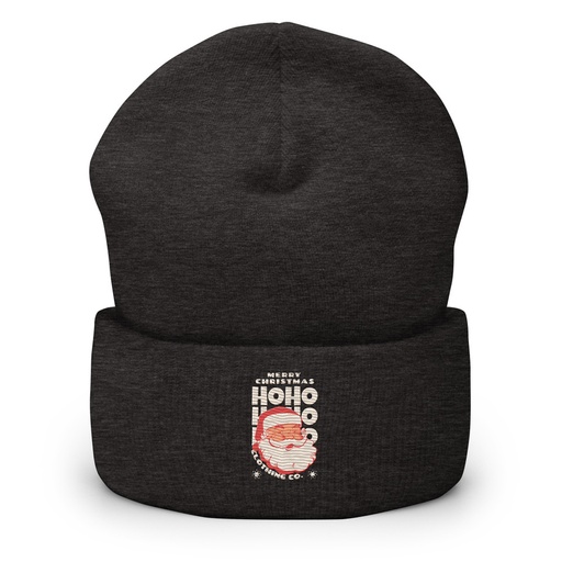 [ID: 266-G374] Christmas Season - Santa Claus Cuffed Beanie