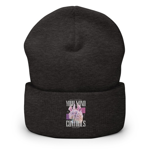 [ID: 266-G414] Control your Mind Cuffed Beanie