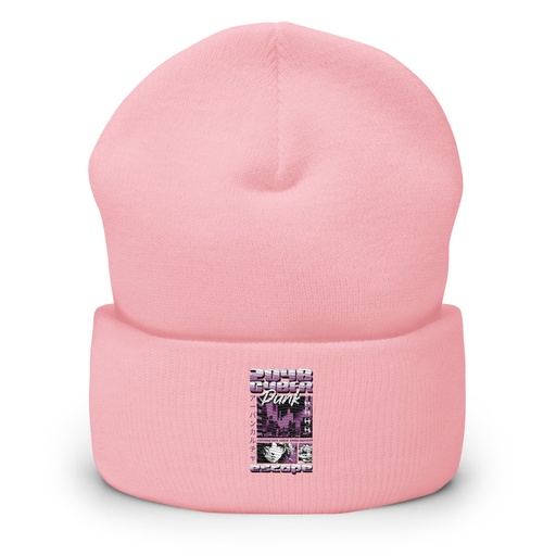 [ID: 266-G458] Cyber Punk Escape - Japanese Anime Cuffed Beanie