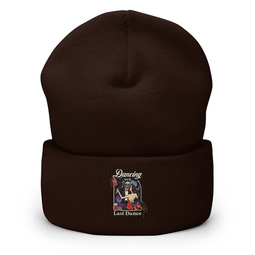 [ID: 266-G466] Dancing Our Last Dance - Halloween Cuffed Beanie