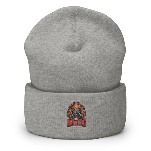 [ID: 266-G488] Demonic Cuffed Beanie