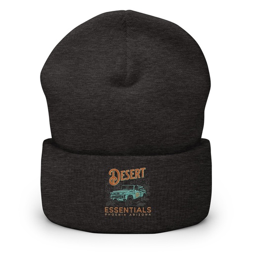 [ID: 266-G489] desert Cuffed Beanie