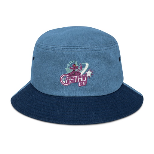 [ID: 501-G107] astro guy Denim Bucket Hat