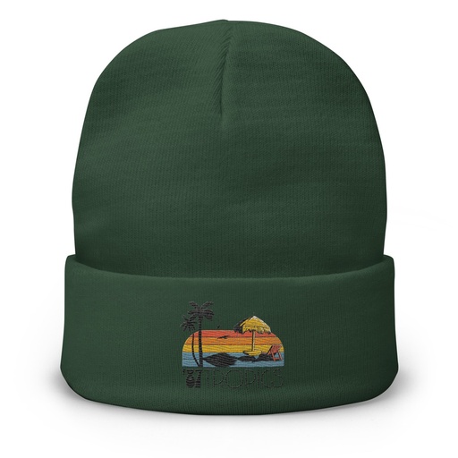 [ID: 81-G2] '87 Tropics Knit Beanie