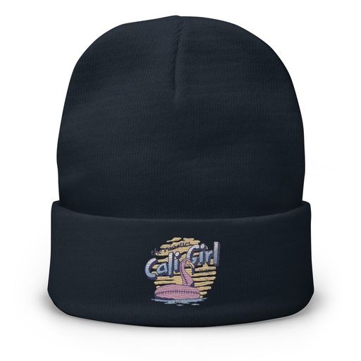 [ID: 81-G13] 90's Cali Girl Knit Beanie