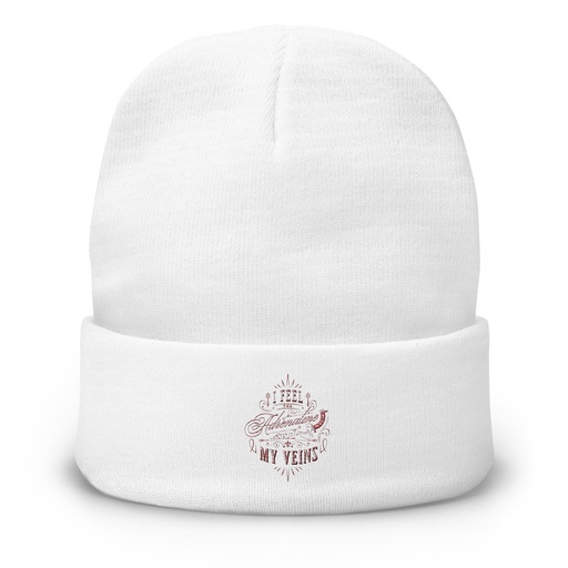 [ID: 81-G24] Adrenaline in my Veins - Victorian Knit Beanie