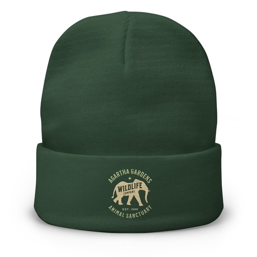 [ID: 81-G33] Agartha Gardens Wildlife - Animal Sanctuary Knit Beanie