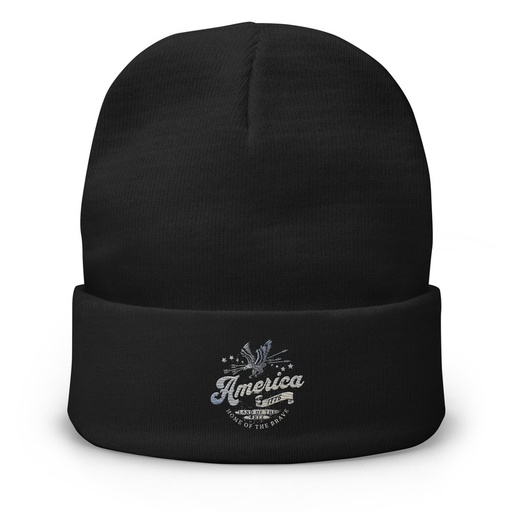 [ID: 81-G61] America 1776 Knit Beanie