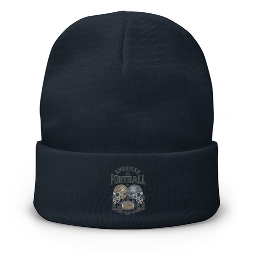 [ID: 81-G64] American All Star Football - Sports Helmet Knit Beanie