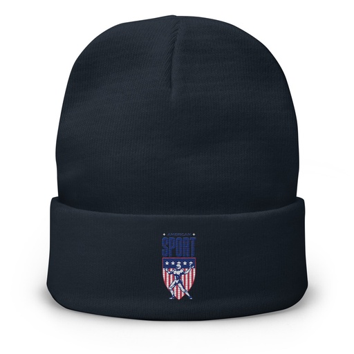 [ID: 81-G71] American Football Sport Knit Beanie