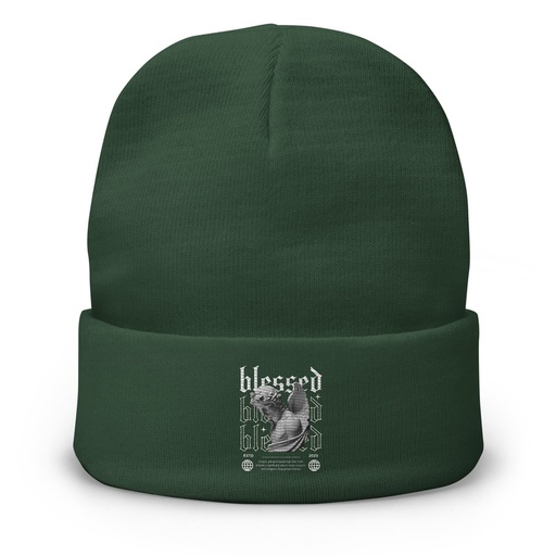 [ID: 81-G81] Angel Knit Beanie