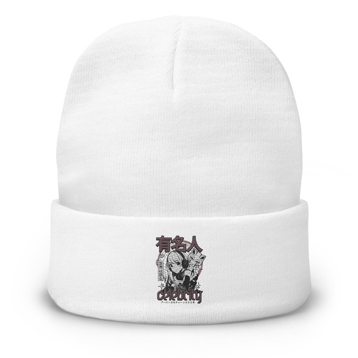 [ID: 81-G88] Anime Celebrity Girl - Japanese Cyber Streetwear Knit Beanie