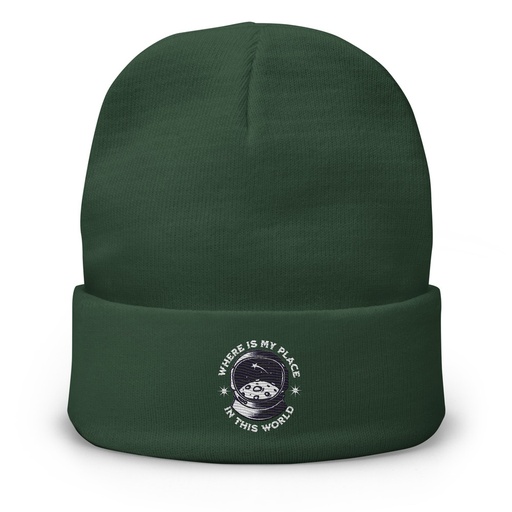 [ID: 81-G110] Astronaut Knit Beanie