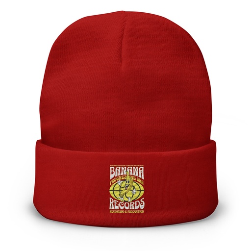 [ID: 81-G136] Banana Records - Comic Character Knit Beanie