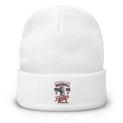 [ID: 81-G140] Baseball Championship League - University Sports Team Knit Beanie
