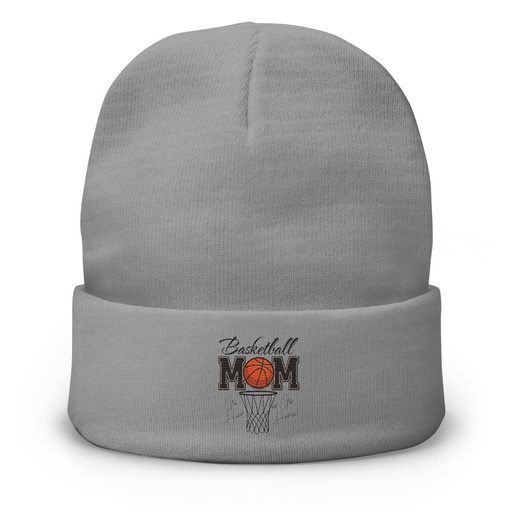 [ID: 81-G148] Basketball Mom - Mother's Day Knit Beanie