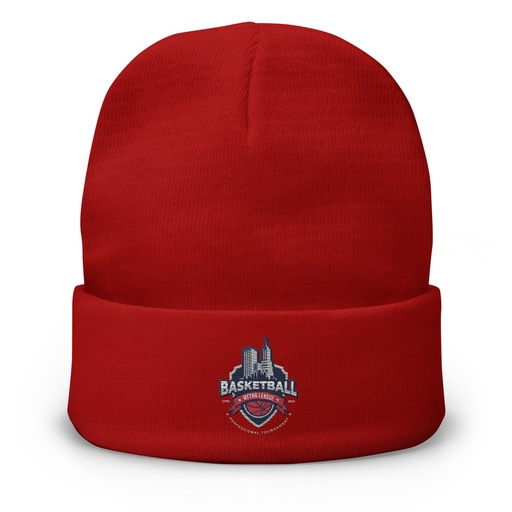 [ID: 81-G149] Basketball Sports Logo Knit Beanie