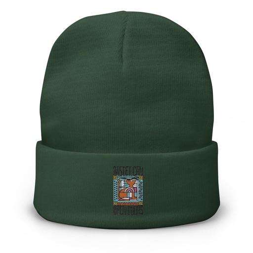 [ID: 81-G150] Bastet can Open Doors Knit Beanie
