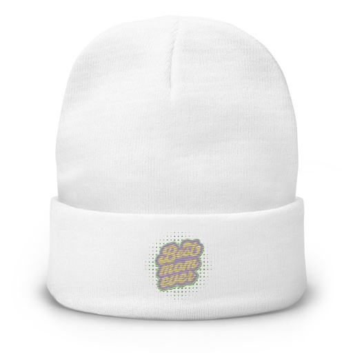[ID: 81-G188] Best Mom Ever - Retro Typography Knit Beanie