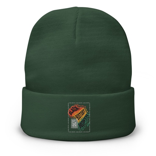 [ID: 81-G222] Black History Month - Tribal History Knit Beanie