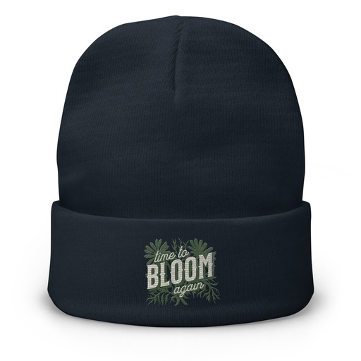 [ID: 81-G239] Bloom Again Knit Beanie