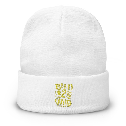 [ID: 81-G255] Born 2 Be Wild Knit Beanie