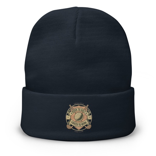 [ID: 81-G266] Born To Golf Knit Beanie