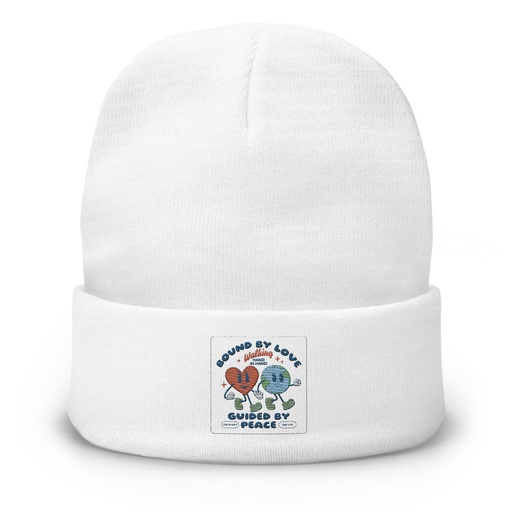 [ID: 81-G272] BOUND BY LOVE Knit Beanie