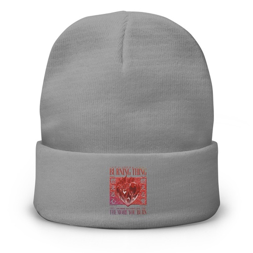 [ID: 81-G299] Burning Thing Knit Beanie