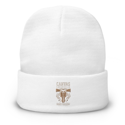 [ID: 81-G332] Canvas Los Angeles under pressure Knit Beanie