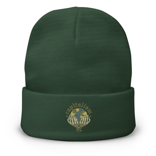 [ID: 81-G333] Capitalism - Earth Knit Beanie