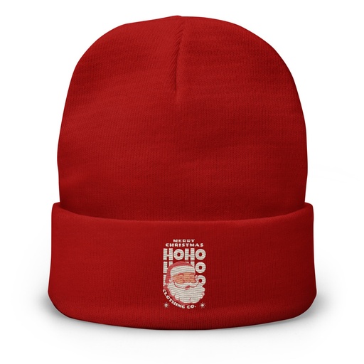 [ID: 81-G374] Christmas Season - Santa Claus Knit Beanie