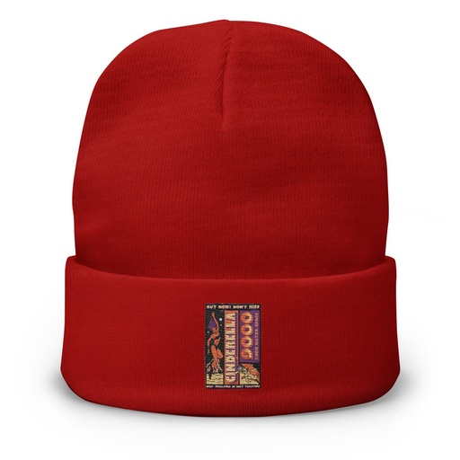 [ID: 81-G378] Cinderella 9000 - Retro Astronaut Knit Beanie
