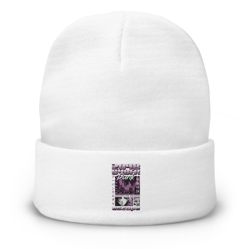 [ID: 81-G458] Cyber Punk Escape - Japanese Anime Knit Beanie