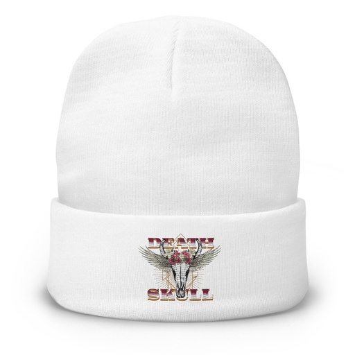 [ID: 81-G474] Deah Skull Knit Beanie