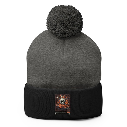 [ID: 93-G18] Abbandoned Pom-Pom Knit Cap