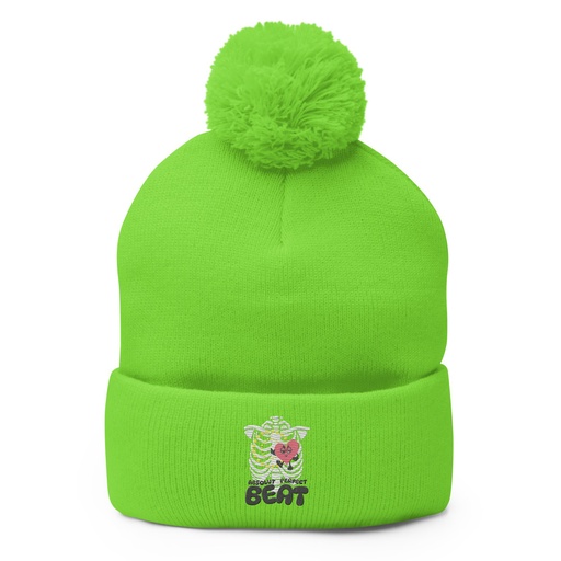 [ID: 93-G19] Absolut Perfect Beat Pom-Pom Knit Cap