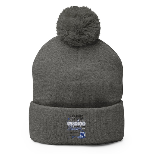 [ID: 93-G92] Anti-design  Pom-Pom Knit Cap