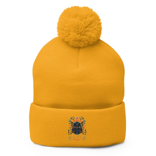 [ID: 93-G154] Be Bold Be Unique Pom-Pom Knit Cap