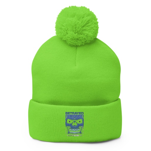 [ID: 93-G191] Betrayed Pom-Pom Knit Cap