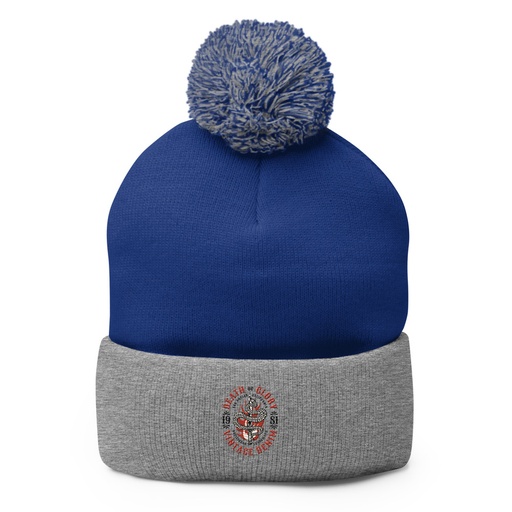 [ID: 93-G480] Death or Glory - Sword Snake Pom-Pom Knit Cap