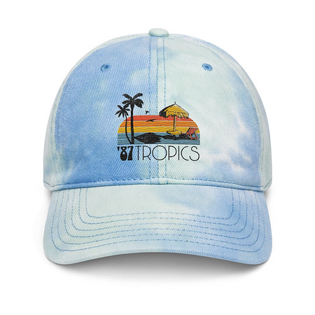 [ID: 480-G2] '87 Tropics Tie-Dye Hat
